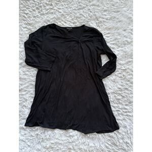 J. Jill “Wearever Collection” Women’s Sz. M Black Tunic Style Top. Exc. Qual
